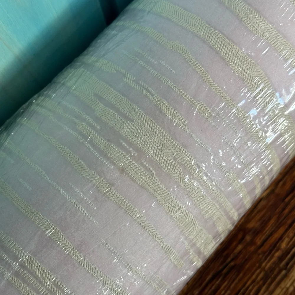 Blooming Wall Antique Pink Peel & Stick Prepasted Wallpaper Wallcovering